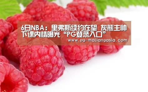 6日NBA:里弗斯续约在望 灰熊主帅下课内情曝光“PG登录入口”(图1) PG真人麻将